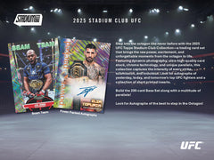 2025 Topps Stadium Club UFC 6-Pack Blaster Box