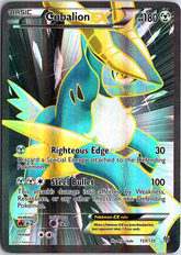 Cobalion EX (133 Full Art) Ultra Rare Plasma Storm 133/135 NM