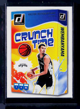 2024-25 Donruss - Crunch Time Victor Wembanyama 2 Basketball San Antonio Spurs