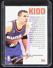 1997-98 SkyBox Z-Force Jason Kidd 202 Basketball Phoenix Suns (Back)