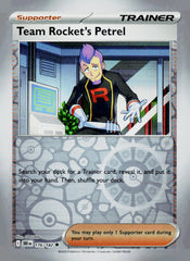Team Rocket's Petrel DRI 176/182 Reverse Holo NM