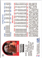 Michael Jordan Hoops 30 NM (Back)