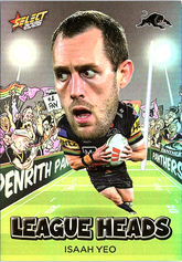 2026 Select NRL League Heroes Isaah Yeo League Heads LH96 NM