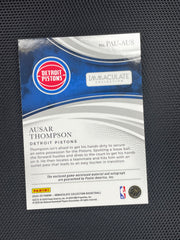 2024-25 Immaculate Ausar Thompson Patch Auto /49 PAUAUS (Back)