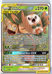 Rowlet & Alolan Exeggutor GX Ultra Rare SM - Unified Minds 1/236 MP
