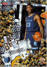 2025-26 Hoops - The Buzz Light Burst Black Cedric Coward TB-11 /10 Memphis