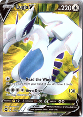 Lugia V (Full Art) Ultra Rare SWSH12: Silver Tempest 185/195 NM
