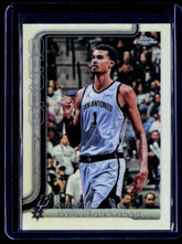 Victor Wembanyama Topps Chrome Update - Refractor 22 NM