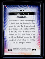 Dricus Du Plessis Topps Finest UFC - Finishers FIN-11 NM