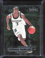 1997-98 Metal Universe Championship Stephon Marbury 55 Minnesota Timberwolves