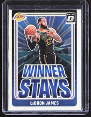 2024-25 Donruss Optic - Winner Stays LeBron James 1 Los Angeles Lakers