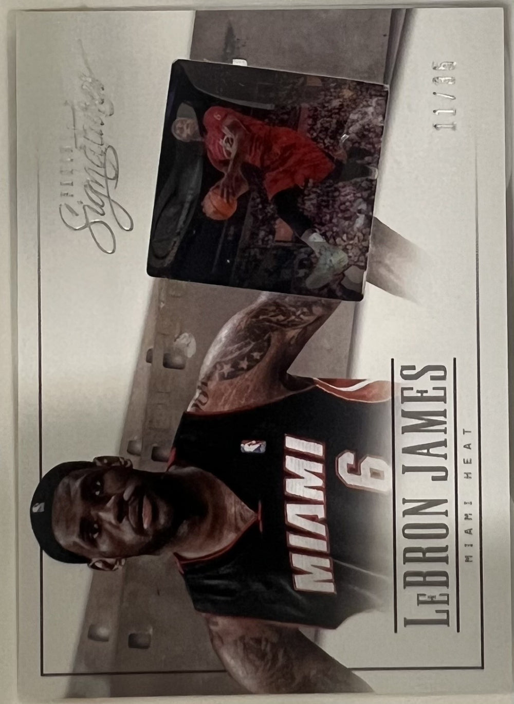 LeBron James Panini Signatures - Film 78 NM