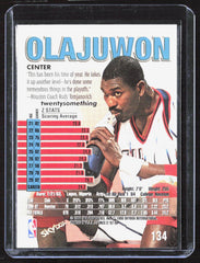 1997-98 SkyBox Z-Force Hakeem Olajuwon 134 Basketball Houston Rockets