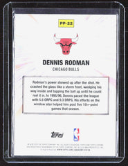 2025-26 Topps Chrome Update - Power Players Dennis Rodman PP-22 Chicago Bulls