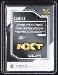 2022 Panini NXT 2.0 WWE - 2021 NXT Highlights Black and Gold Kushida 21 /75