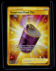 Suspicious Food Tin (Secret) Holo Champion's Path 80/73 NM