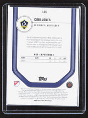 2026 Topps Chrome MLS - Purple Refractor Cobi Jones 146 /75 Los Angeles Galaxy