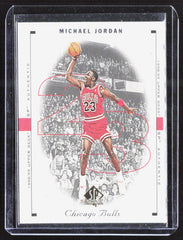 1998-99 SP Authentic Michael Jordan 2 Basketball Chicago Bulls