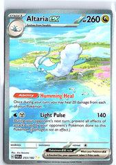 Pokemon TCG Altaria EX Holo Card 253/182 Sv04: Paradox Rift