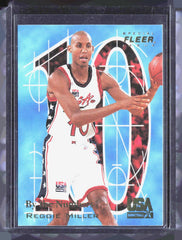 1996 Fleer USA Reggie Miller 14 Basketball USA