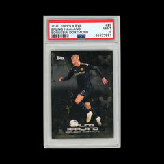 2020 Topps BVB Curated Set #25 Erling Haaland PSA 9