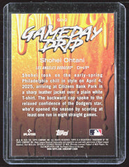 2025 Topps - Gameday Drip Shohei Ohtani GD-2 Baseball Los Angeles Dodgers
