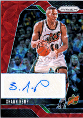 Shawn Kemp Panini Prizm - Signatures Prizms Choice SIG-SKS NM