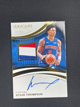 2024-25 Immaculate Ausar Thompson Patch Auto /49 PAUAUS