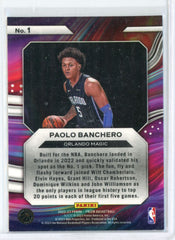 2022-23 Panini Prizm Paolo Banchero Instant Impact RC #1