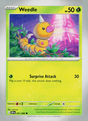Weedle CRI 001/086 NM