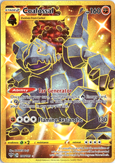 Coalossal (Secret) Secret Rare SWSH03: Darkness Ablaze 198/189 NM