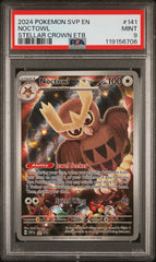 2024 Pokemon Svp En-Sv Black Star Promo #141 Noctowl Stellar Crown Etb PSA 9