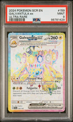 2024 Pokemon Scr En-Stellar Crown #159 Galvantula Ex Ultra Rare PSA 9