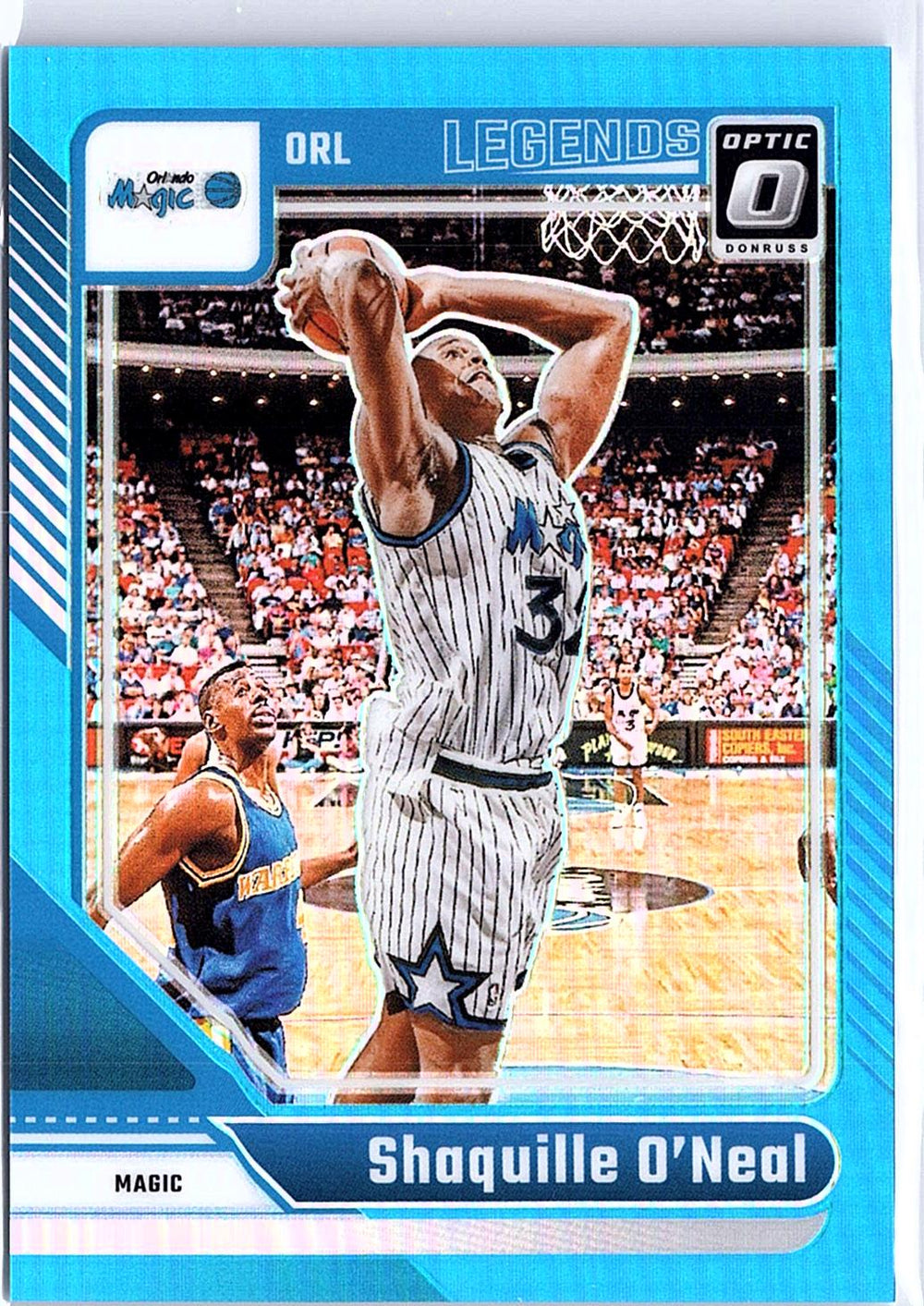 2024-25 Donruss Optic #244 Shaquille O'Neal Aqua #/225
