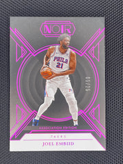 2024-25 Panini Noir #214 Joel Embiid #/25