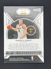 2024-25 Panini Noir #15 Nikola Jokic Holo Silver #/49