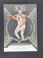 2024-25 Panini Noir #15 Nikola Jokic Holo Silver #/49