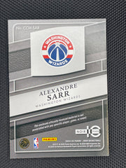 2024-25 Panini Noir #147 Alexandre Sarr #/99