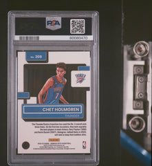 2022 Panini Donruss Optic #208 Chet Holmgren PSA 9