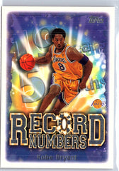 1999-00 Topps #RN7 Kobe Bryant Record Numbers
