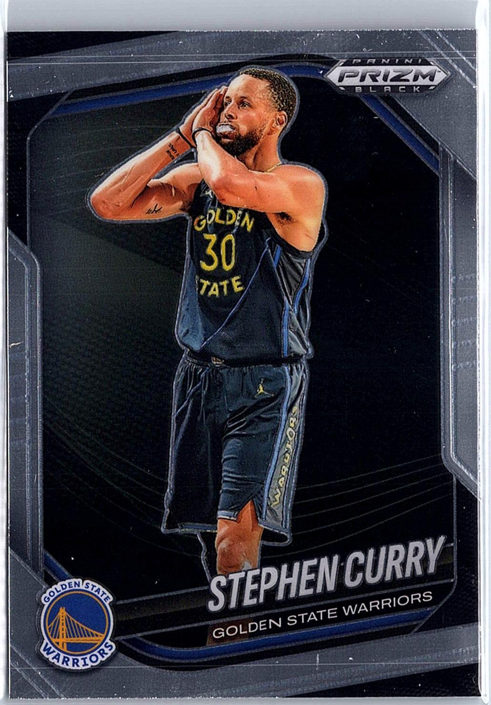 2024-25 Panini Prizm Black #7 Stephen Curry