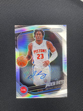 2024-25 Prizm Black Jaden Ivey Silver Auto 69 (Check Back)