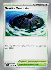 Gravity Mountain SSP 177/191 NM