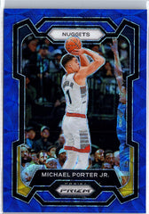 2023-24 Panini Prizm #116 Michael Porter Jr. Prizms Choice Blue #/49