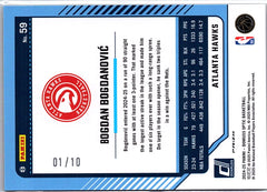 2024-25 Donruss Optic #59 Bogdan Bogdanovic Gold #/10