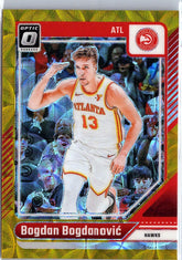 2024-25 Donruss Optic #59 Bogdan Bogdanovic Gold #/10