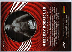 2023 Panini Chronicles UFC #276 Gregory Rodrigues /10