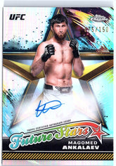 2024 Topps Chrome UFC #FSA-MAN Magomed Ankalaev Future Stars Autographs