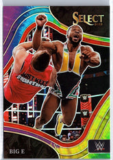 2022 Panini Select WWE #204 Big E Tie-Dye Prizms #/25