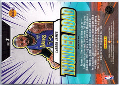 2024-25 Panini Mosaic #3 LeBron James Thunder Road Mosaic Green